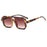 Lunettes de soleil carrées vintage à double pont pour hommes et femmes, de luxe, pour l'extérieur, lunettes de soleil pilote pour femmes, protection UV400