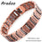 ARADOO Copper Cross Bracelet for Men with Powerful 3800 Gauss Magnetic Therapy Jewelry