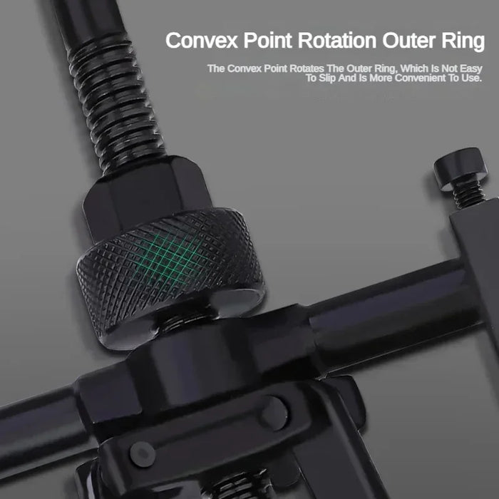Labor-saving Car Bearing Puller Disassembly Tool with Three-claw Puller for Automotive Bearing Maintenance
