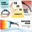 SCVCN MTB Bike Bicycle Camping Golf UV400 Glasses Women Baseball Fashion Street Sunglasses for Men Sport Y2K Cycling Glasses