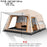 Outdoor Camping Family Tent 3-12 Person Double Layers Oversize 2 Rooms Thickened Rainproof Outdoor Family Camp Tour Equipment