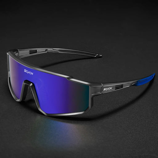 Gafas de ciclismo para deportes al aire libre mejoradas SCVCN para hombre y mujer, gafas de sol para correr, pesca, camping y montaña con protección UV400, gafas de MTB