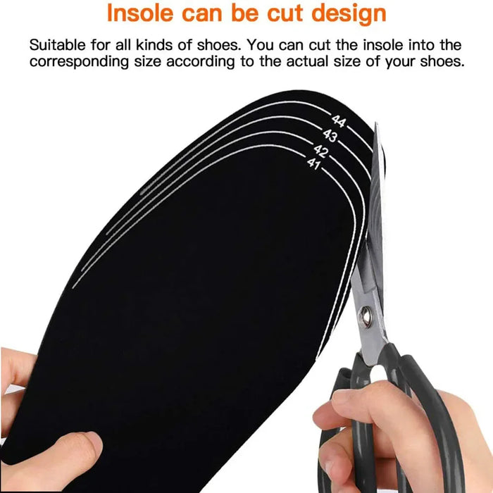 USB Heated Insoles for Shoes Electric Foot Warming Pad Winter Feet Warmer Sock Mat Outdoor Sports Shoe Heating Insole
