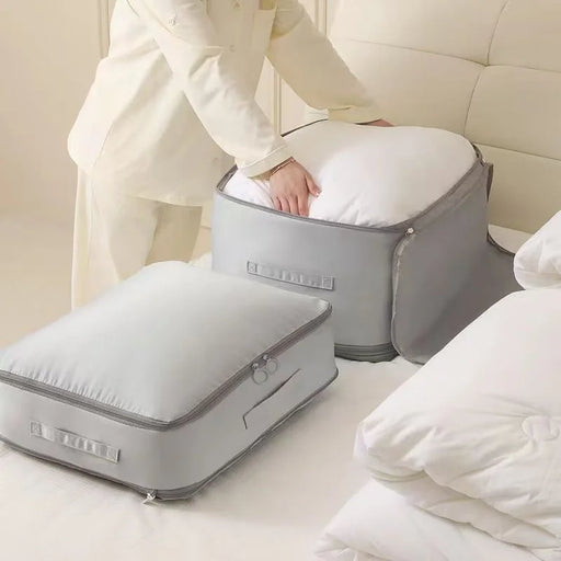 1 PC Ultra Space Saving Self Compression Organizer Upgrades Space Saver Vacuum Storage Bags for Comforter Clothing