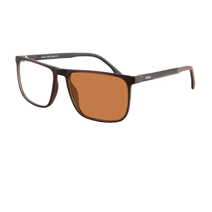 SHINU Brand Photochromic Sunglasses Men Progressive Multifocal Reading Glasses Prescription Anti Blue Light Computer Glasses