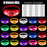 20-200Pcs Music & Sound Activated Led Bracelet for Wedding Glow Bracelet Light Up Bracelet Birthday Glow in The Dark Party Favor