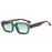Retro Small Square Sunglasses Women Men Rivets Shades Fashion Eyewear Luxury Sun Glasses UV400 Brand Oculus Female Gafas