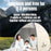 2-3 Person Instant Pop Up Tent UPF50+ UV Protection Waterproof Beach Tent Silver Coating Portable Camping Sun Shelter