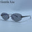 Rimless Leopard Head Sunglasses Men Luxury Designer Vintage Small Oval Sun Glasses Male Metal Frame Eyewear Retro Driving Shades