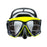 Diving Mask Snorkel Swimming Goggles Scuba Silicone Skirt 3 Windows Anti-Fog Anti-Leak Wide View Panoramic HD For Adult Youth
