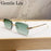 Gafas de sol retro cuadradas sin montura para hombre 2026, de marca de lujo, sin marco, estilo punk, rectangulares, para hombre, con borde recortado, protección UV400