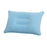 Almohada de aire inflable plegable portátil para viajes al aire libre, dormir, acampar, PVC, soporte para cuello, respaldo de avión, almohada cómoda