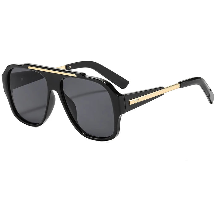 New Square Sunglasses Women Men Vintage Big Frame Shades Trending Design Luxury Sun Glasses UV400 Oversized Eyewear Gafas Oculos