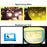 VIVIBEE Classic Night Vision Glasses Men Square Polarized Lenses UV400 Yellow Sunglasses for Women 2026 Driving Goggles