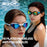 SCVCN New Men UV Protection Adjustable Adult Outdoor Swim Goggles Professional Female Swimming Electroplate Anti Fog Glasses