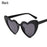 1PC Luxury Heart Shaped Sunglasses Big Frame Love Effect Sun Glasses Retro Women  lana del rey Eyewear UV400 Protection