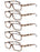 Gafas de Lectura para Hombre y Mujer, Diseño Cuadrado, Montura de Alta Calidad, Lentes de Lectura con Bisagra de Resorte, Gafas de Sol de Lectura +1.0~+4.0