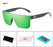 DUBERY Polarized Sunglasses One Piece Lens Men Oversized Sunglasses UV400 Women Rimless Fashion Safety Sun Glasses Italy Design