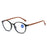 Reading Glasses Men Women Vintage Anti Blue Light Presbyopic Eyeglasses Round Full Frame Eyewear +1.0+1.5+2.0+2.5 +4.0