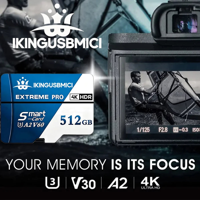Quick Transfer SD Cards TF Cards Memory Card Micro TF Card 64GB 128GB 256GB 512GB V10 Speed Full HD 4K Fast Transfer for GoPro D