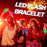 20-100 Pulseras LED activadas por música y sonido, pulseras luminosas intermitentes, brazaletes que brillan en la oscuridad para fiestas y bodas