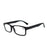 MODFANS Men Women Reading Glasses Rectangle Classic Frame Readers Eeyeglasses Flexible Spring Hinge with Diopter +1.0 to +4.0