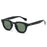 New Oval Sunglasses Women Rivets Brand Shades UV400 Vintage Round Men Fashion Luxury Gray Sun Glasses Leopard Oculus