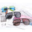Gafas de sol polarizadas para hombre Tr90 Vintage Anti-UV Conducción Gafas negras Lentes de sol rectangulares para hombre Personalizadas