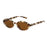 Retro Small Oval Sunglasses Women Men Rivets Shades Fashion Eyewear Luxury Sun Glasses UV400 Brand Oculus Female Gafas