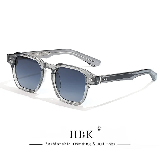 HBK Fashion Punk Sunglasses for Men Classic Square Sun Glasses Outdoor Sports Party Vacation Travel Driving Fishing Eyeglasses