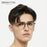 ZENOTTIC Gafas retro circulares anti luz azul Gafas de ordenador redondas con bloqueo de luz azul para unisex Moda 420007