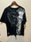 MMA ELITE Cross Skull Print Green Y2K T Shirt Men Loose Fit Streetwear Graphic Tee Oversized Glow Dark Party Ins Popularity Tops