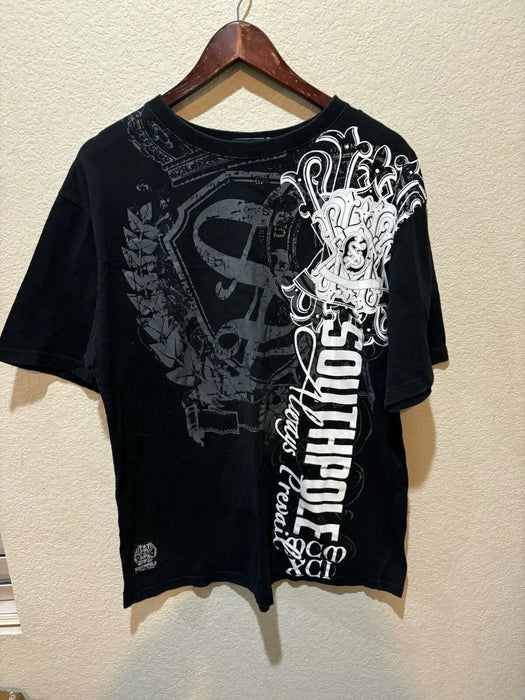MMA ELITE Cross Skull Print Green Y2K T Shirt Men Loose Fit Streetwear Graphic Tee Oversized Glow Dark Party Ins Popularity Tops