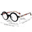 Retro Round Frame Tortoiseshell Glasses, Unisex, for Reading, Phone Use, and Commuting