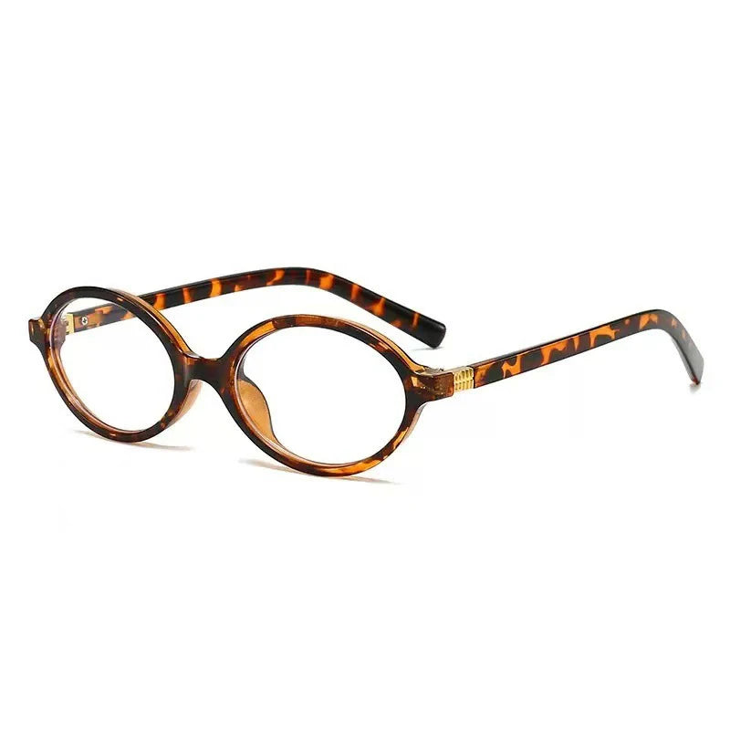 Unisex Oval Vintage Fashion Presbyopic Reading Glasses Anti Blue Light Blocking Readers Eyeglasses for  Women