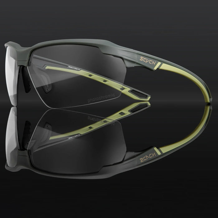 SCVCN Photochromic Glasses Cycling Sunglasses UV400 Hiking Goggles Men Outdoor Sports Glasses Women Driving Bicycle Bike Eyewear