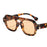 Nuevas Gafas de Sol Cuadradas de Doble Puente Retro para Mujer Diseño de Tonos Degradados Gafas de Sol de Alta Calidad para Hombre Protección UV400