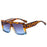 Fashion New Oversize Square Sunglasses Women Vintage Big Frame Shades Men Sun Glasses UV400 Eyewear Oculos Gafas