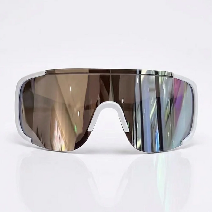 Fashion Oversized Windproof Sunglasses Men Women Shield Shielded Cycling Glasses Sports Ski Hiking Goggles Anti-Glare Sunshade