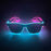 New Cool Wireless Glowing LED Light Up Glasses Luminous Neon Sunglasses For Wedding Rave Festival Party Disco Nightclub Gift