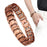 Men's Purple Copper Magnetic Therapy Bracelet for Exercise, Running, Joint Pain Relief, Jewelry