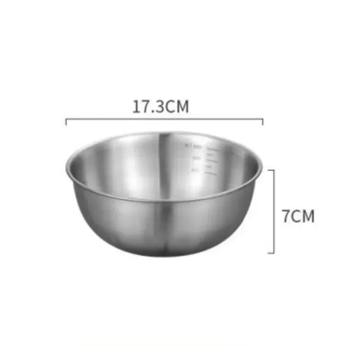 Ensemble de bols en acier inoxydable grande capacité avec balance pour la cuisine, la pâtisserie, le stockage alimentaire – Indispensables de la cuisine, bols mélangeurs