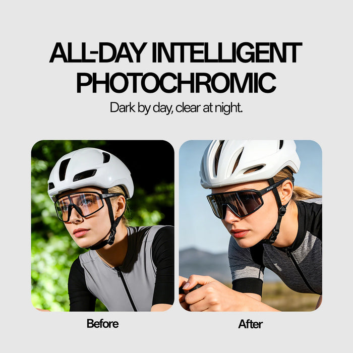 SCVCN New Sports Cycling Sunglasses UV400 Windproof Eyewear for MTB Road Bike Running Hiking Men Women Outdoor Sports Eyewear