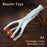 Finger Massage Dual-Row Roller Brass Roller Design Easy Use Relieve Finger Fatigue Promote Blood Portable Finger Massage Tool"