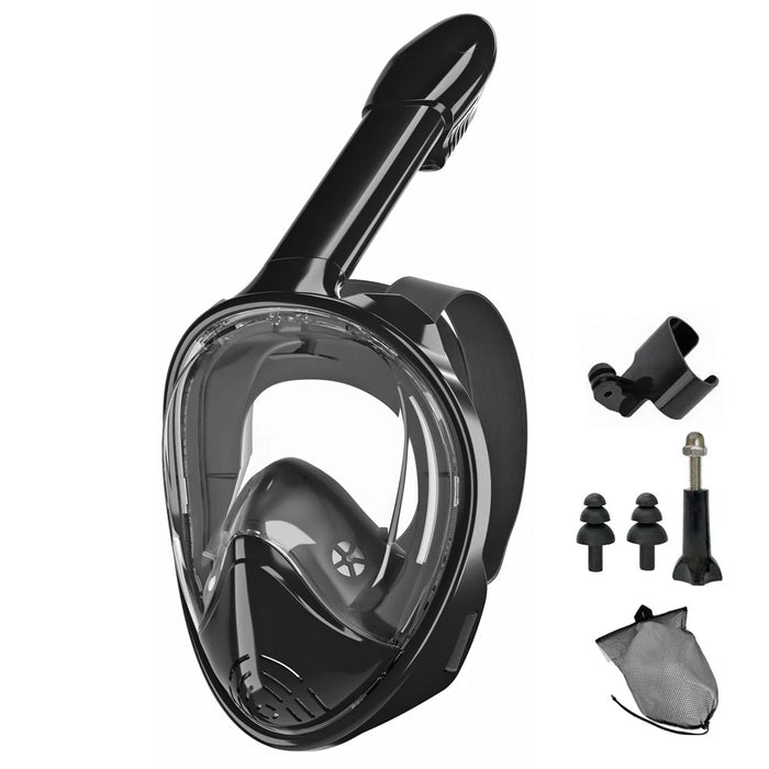 Professional Snorkeling Diving Mask Underwater Scuba Full Face Snorkel Mask Anti Fog Goggles for Kids Adult Swimming Equipment