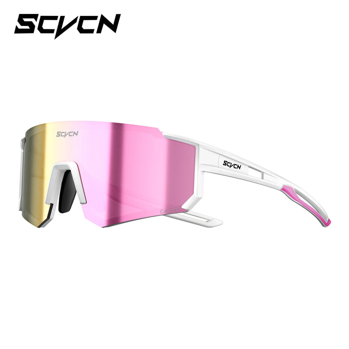 SCVCN Hot Outdoor Photochromic Sunglasses Sports Bike Cycling Glasses Man Women MTB Driving Bicycle Hiking Eyewear UV400 Goggles