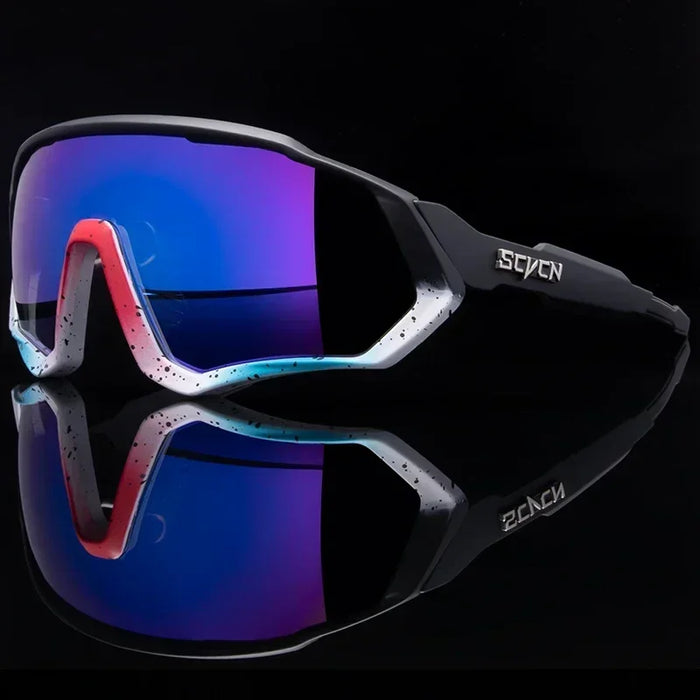 SCVCN-New Style Sunglasses Bicycle Eyewear Mountain Bike Cycl Goggles UV400 MTB Road for Men Photochromic Sport Cycling Glasses