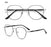 Men Women HD Lens Reading Glasses Retro Presbyopia Eyewear Eyeglasses Fashion Anti-blue Light Far-sighted Prescription +1.0 +4.0