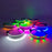 Gafas futuristas cyberpunk luminosas Rave Gafas iluminadas cibernéticas Visor LED que brilla para accesorios de espectáculo de música EDM