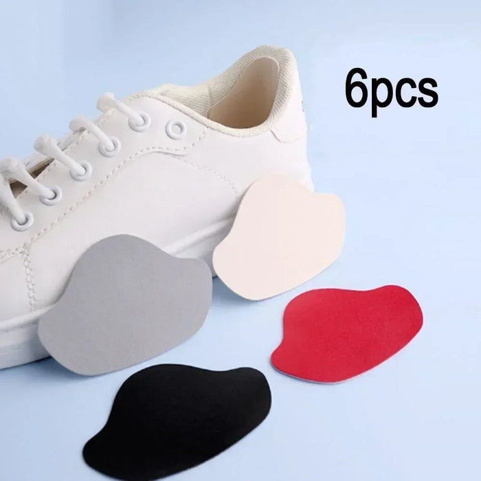4/6 Paires de patchs de réparation de chaussures, protège-talons, anti-usure, trou de fixation, patchs de réparation autocollants, doublure de soin des pieds pour semelle intérieure
